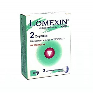 Lomexin 600 mg - 2 Capsules...