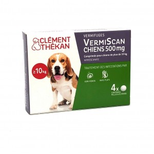 VermiScan Chiens 500 mg...