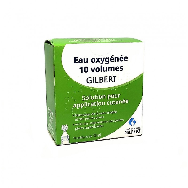 GILBERT EAU OXYGENEE 10 VOLUMES 3% 125 ML - Pharmacodel