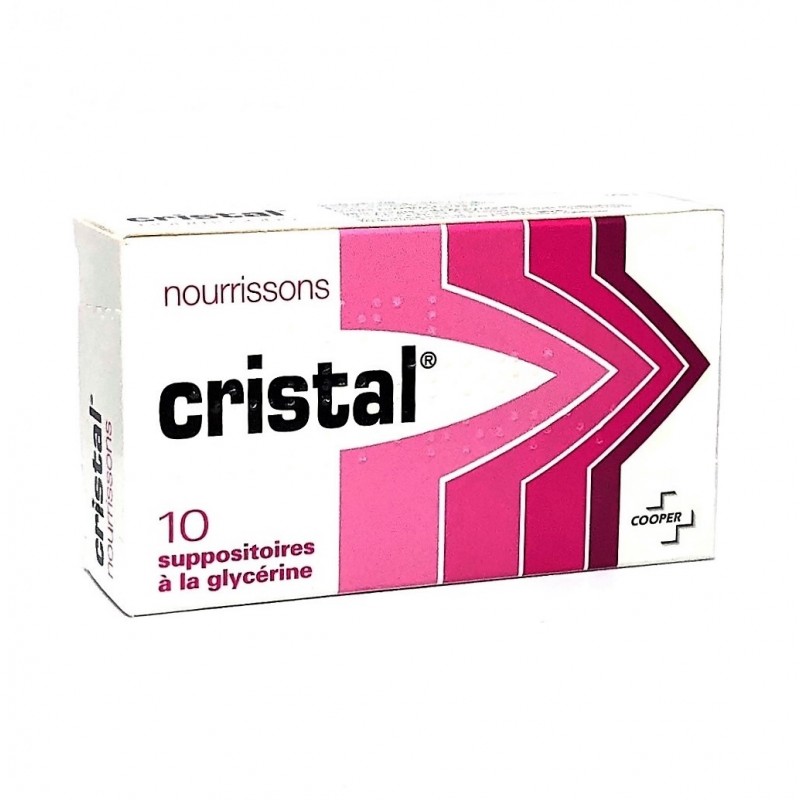 Cristal Nourrissons 10 Suppositoire A La Glycerine