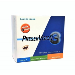 Preservision 3 - 180 Capsules