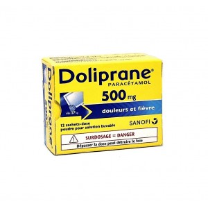 Doliprane 500 mg - 12 Sachets