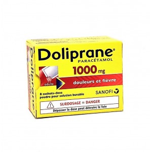 Doliprane 1000 mg - 8 Sachets