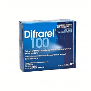 Difrarel 100 mg - 60 Comprimés
