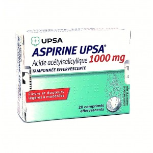 Aspirine UPSA 1000 mg - 20...