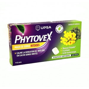 Phytoxil gorge irritée & défenses naturelles 20 pastilles