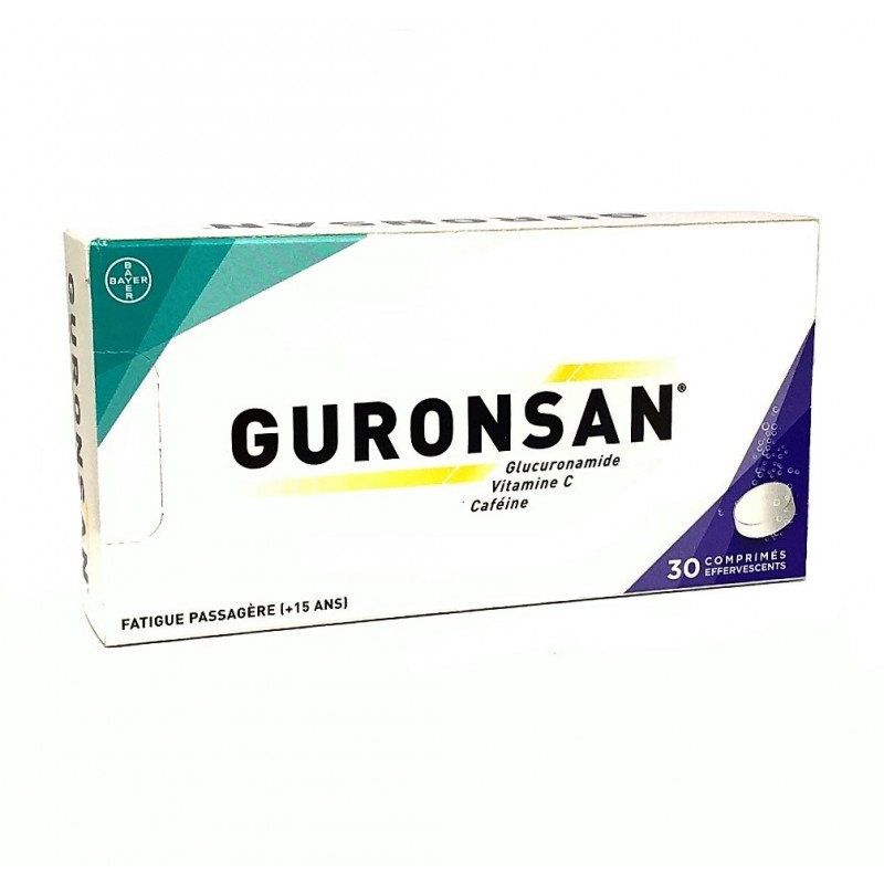 Guronsan 30 comprimés - Pharmacie Cap3000