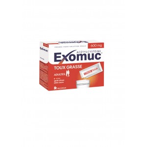 Exomuc Toux Grasse - 6 Sachets