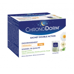 ChronoDorm 1mg Mélatonine...