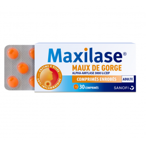 Maxilase Maux de Gorge - 30...